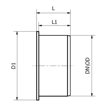 Korek kanalizacji zewnętrznej 110
