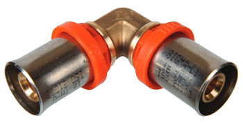 Kolano fi 25x25 zaprasowywane PEX