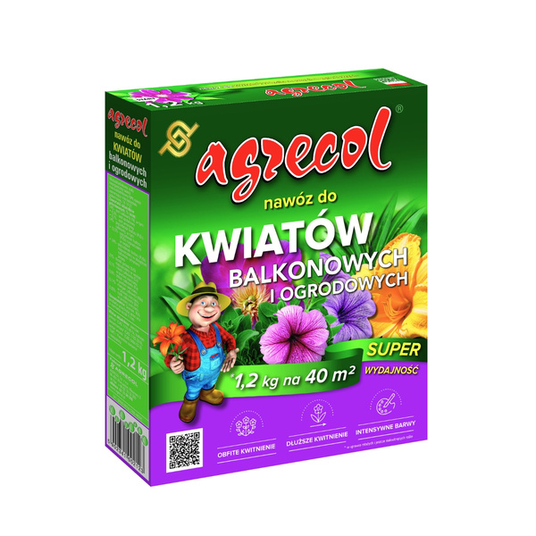 AGRECOL Nawóz do kwiatów balkonowych i ogrodowych 1,2kg