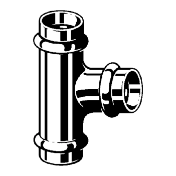 Trójnik Miedziany Profipress G 22 mm Viega