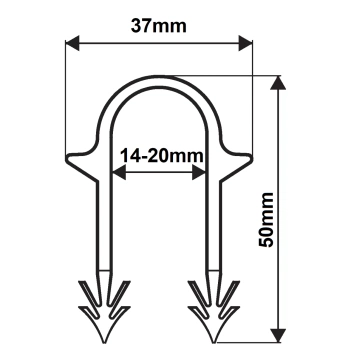 Spinki Zgrzewane do Tackera Uponor 250 szt.
