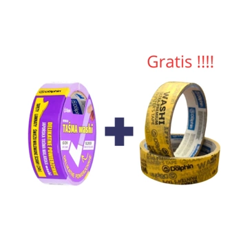 Taśma Washi do Delikatnych Powierzchni + GRATIS 2 próbki taśmy washi Ultra Premium 25 mm