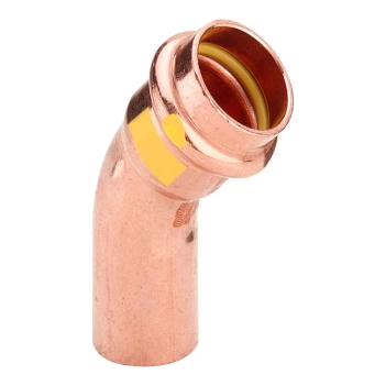 Kolano Nyplowe Profipress G Jednokielichowe 45° 15 mm Viega