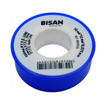 Taśma Teflonowa Bisan P.T.F.E. UNI 10 mb