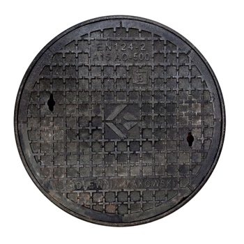 Właz okrągły typu lekkiego OP 500 z żeliwa