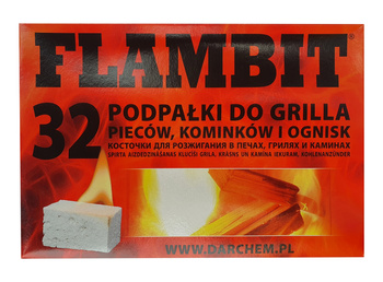 Podpałka biała w kostkach 32 szt