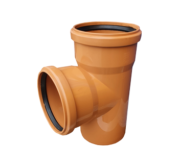 Trójnik  kanalizacji zewnętrznej 110 x110/87,5 ° 