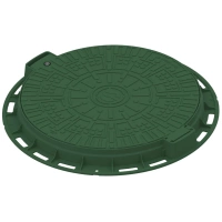 Właz pp ogrodowy DN600 plastik zielony A15