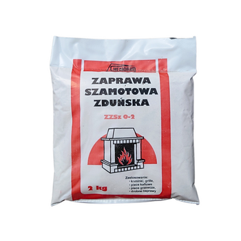 Zaprawa szamotowa w worku 2 kg