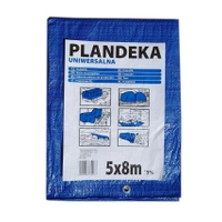 Plandeka uniwersalna 5x8m 