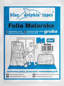 Folia malarska Gruba 4 x 5 m