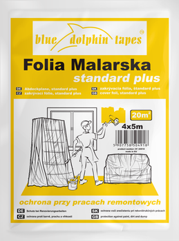 Folia malarska Standard Plus 4 x 5 m